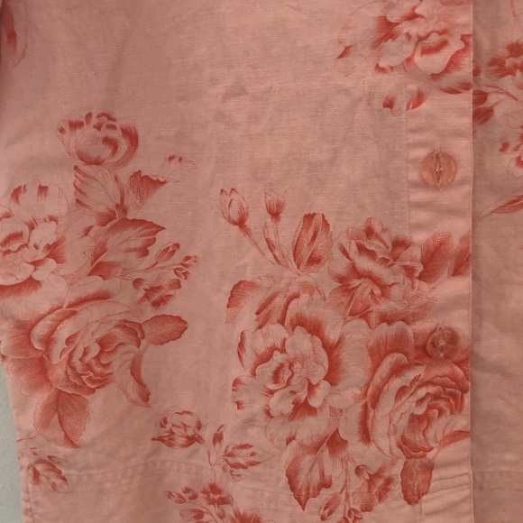 Vintage Oleg Floral Cassini button-down shirt 
Size: M - Picture 7 of 11